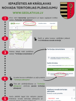 Infografika ar geolatvija.lv lietošanas pamācību