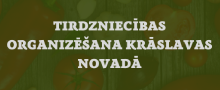 Uzraksts "Tirdzniecības organizēšana Krāslavas novadā"
