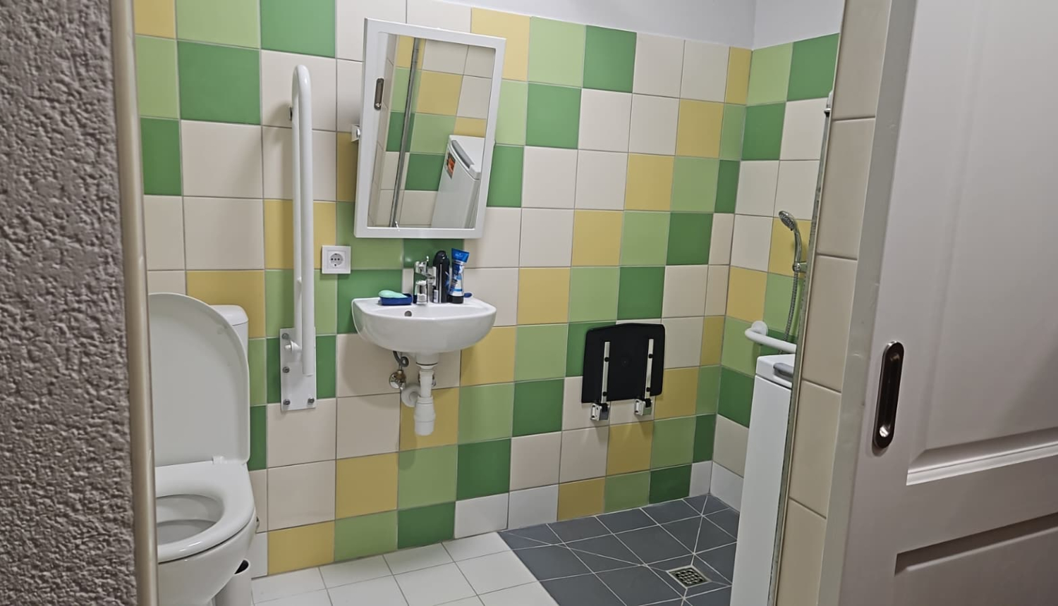 Pieejamas vannas istabas foto