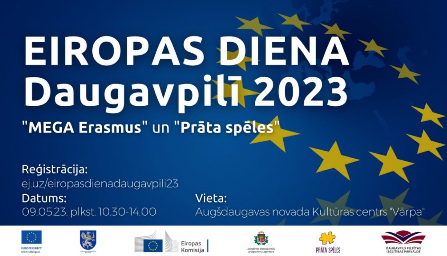 Eiropas diena Daugavpilī 2023 afiša