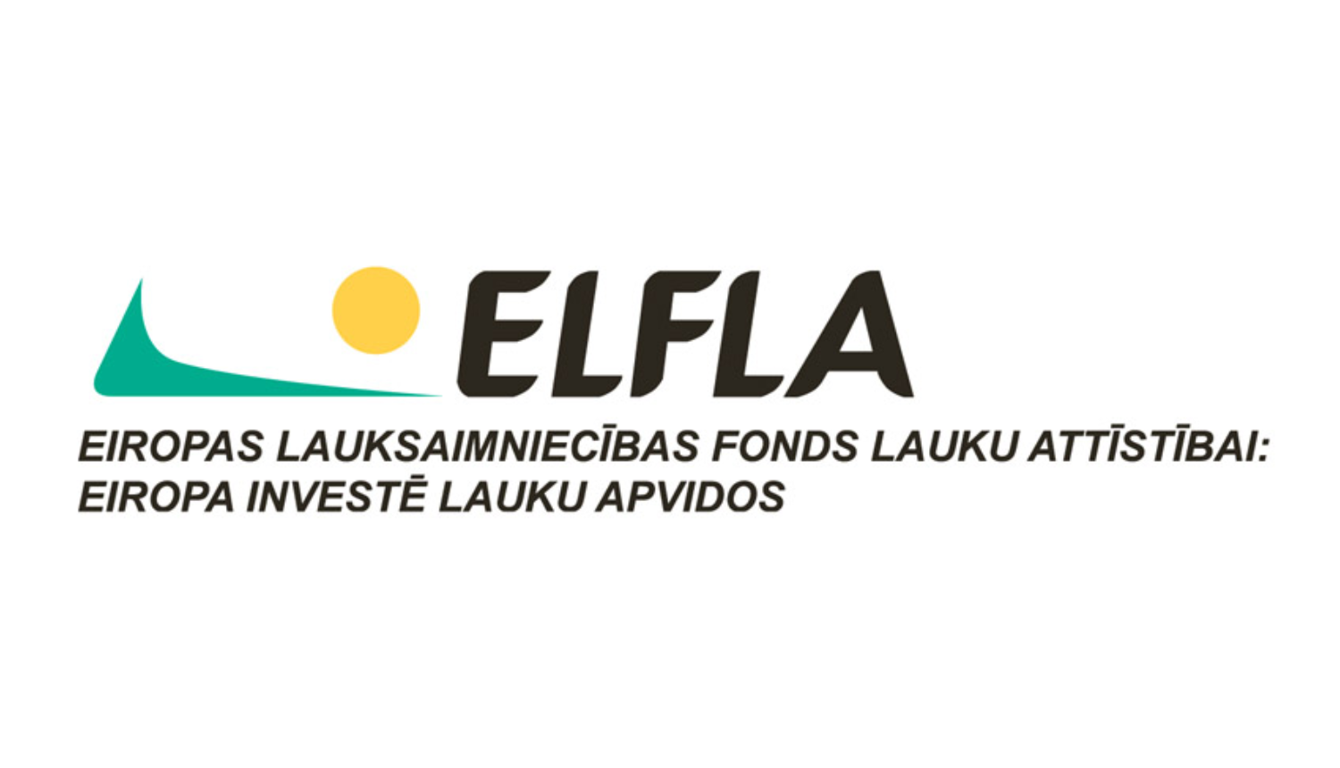 Eiropas Lauksaimniecības fonds lauku attīstībai logo