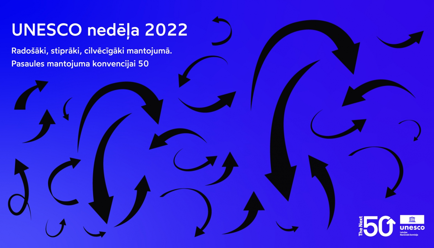 UNESCO nedēļa 2022 publicitātes attēls